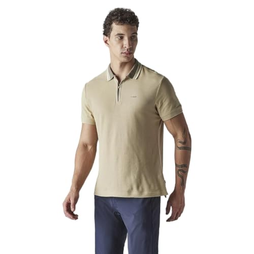 Levi's Mens Solid Beige Raglan Sleeve Shirt