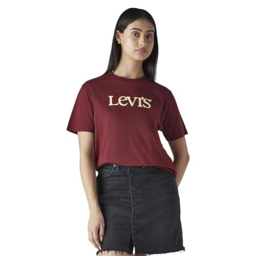 Levi's Women's Logo Printed Relaxed Fit T-Shirt