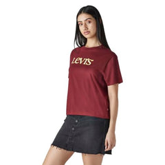 Levi's Women's Logo Printed Relaxed Fit T-Shirt