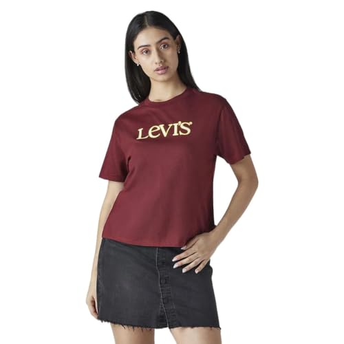 Levi's Women's Logo Printed Relaxed Fit T-Shirt