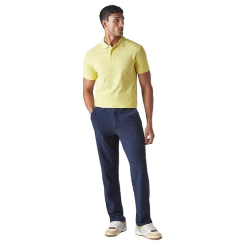 Levi's Men's Dark-Blue Authentic Relaxed Fit Mid Rise Corduroy Chinos