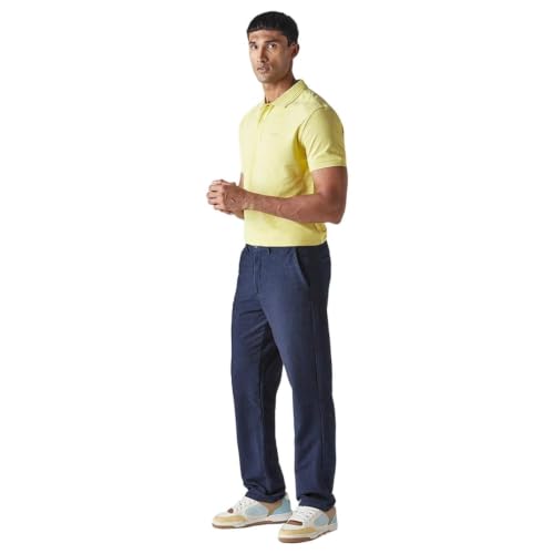 Levi's Men's Dark-Blue Authentic Relaxed Fit Mid Rise Corduroy Chinos