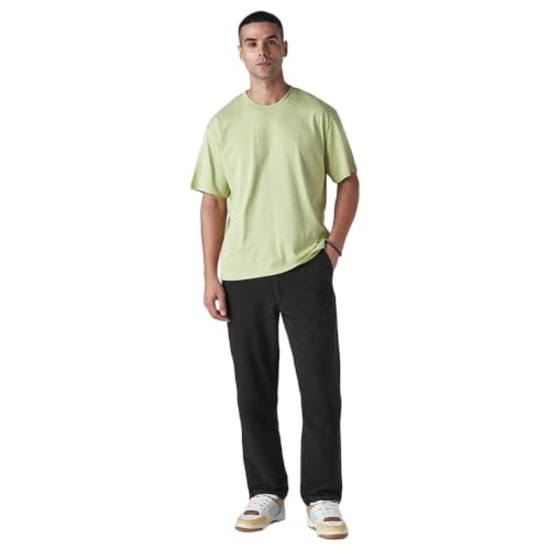 Levi's Men's Black Authentic Relaxed Straight Fit Mid Rise Corduroy Chinos