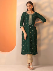 LIBAS LADIES WESTERN KURTI 1PCS 58263 GREEN