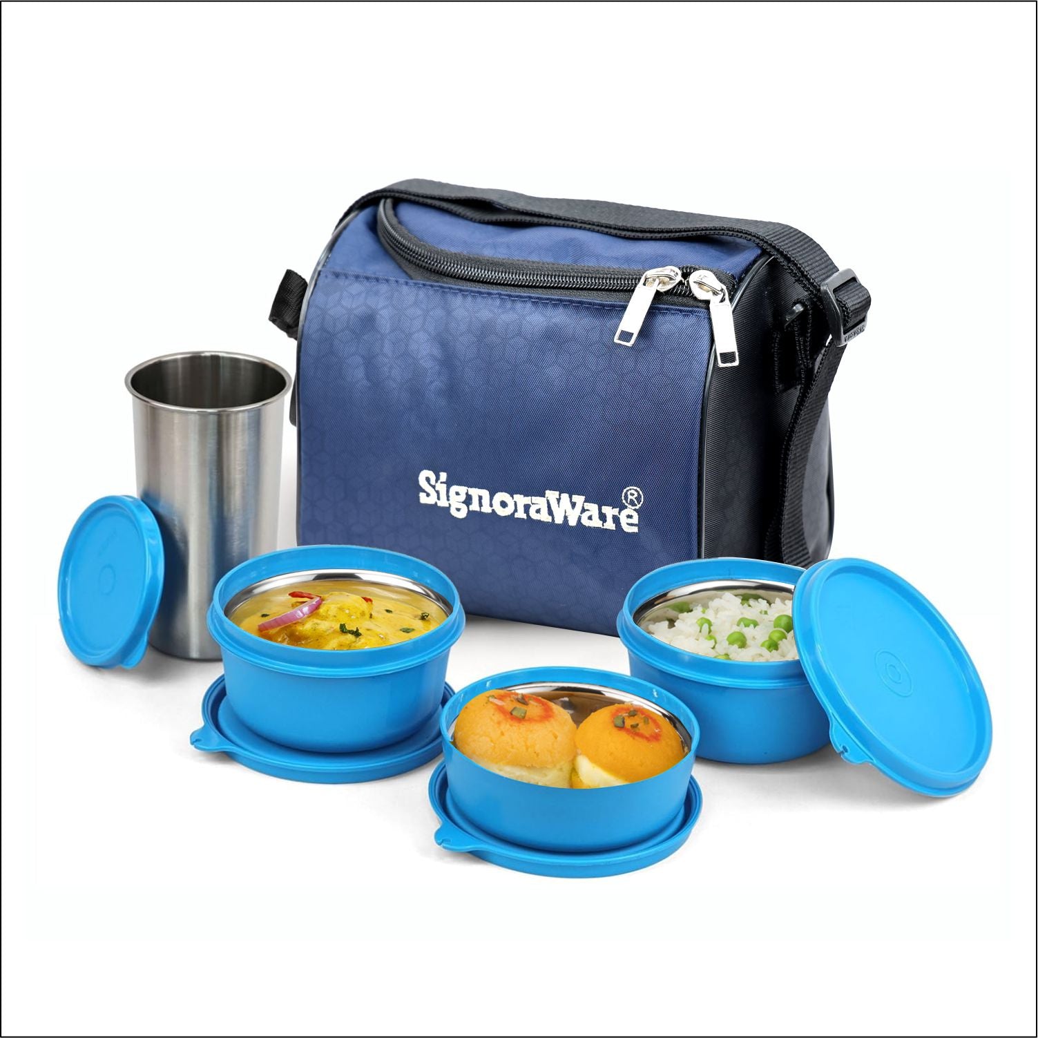 Monarch Best Steel Lunch Box