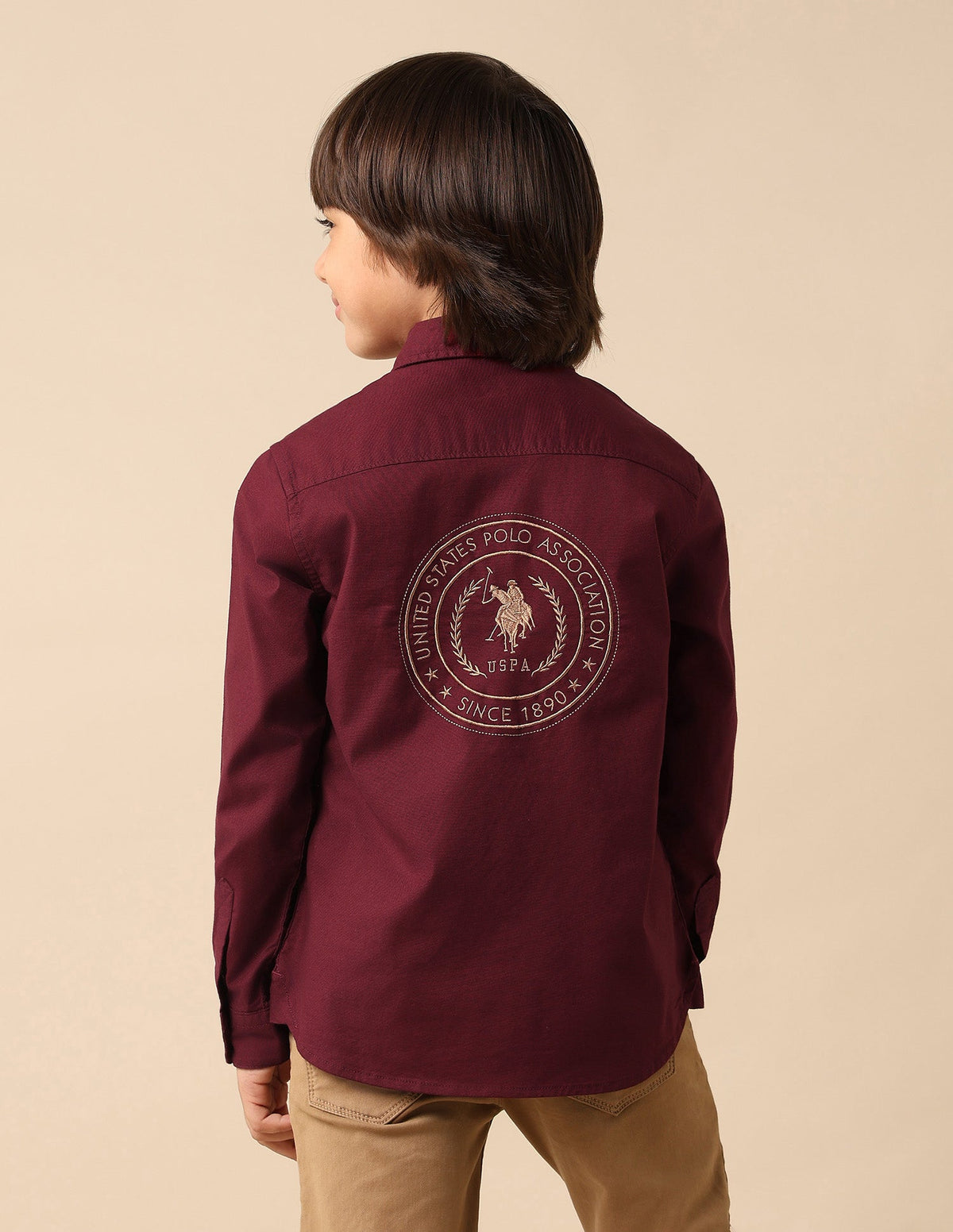 U.S.Polo Kids Boys Shirt F/S Uksht1689