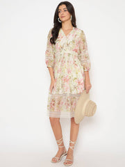 Madame Ladies Western Midi M5S13713 1 Off White