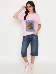 Madame Ladies Western Top H/S M5S11220 031 Pink