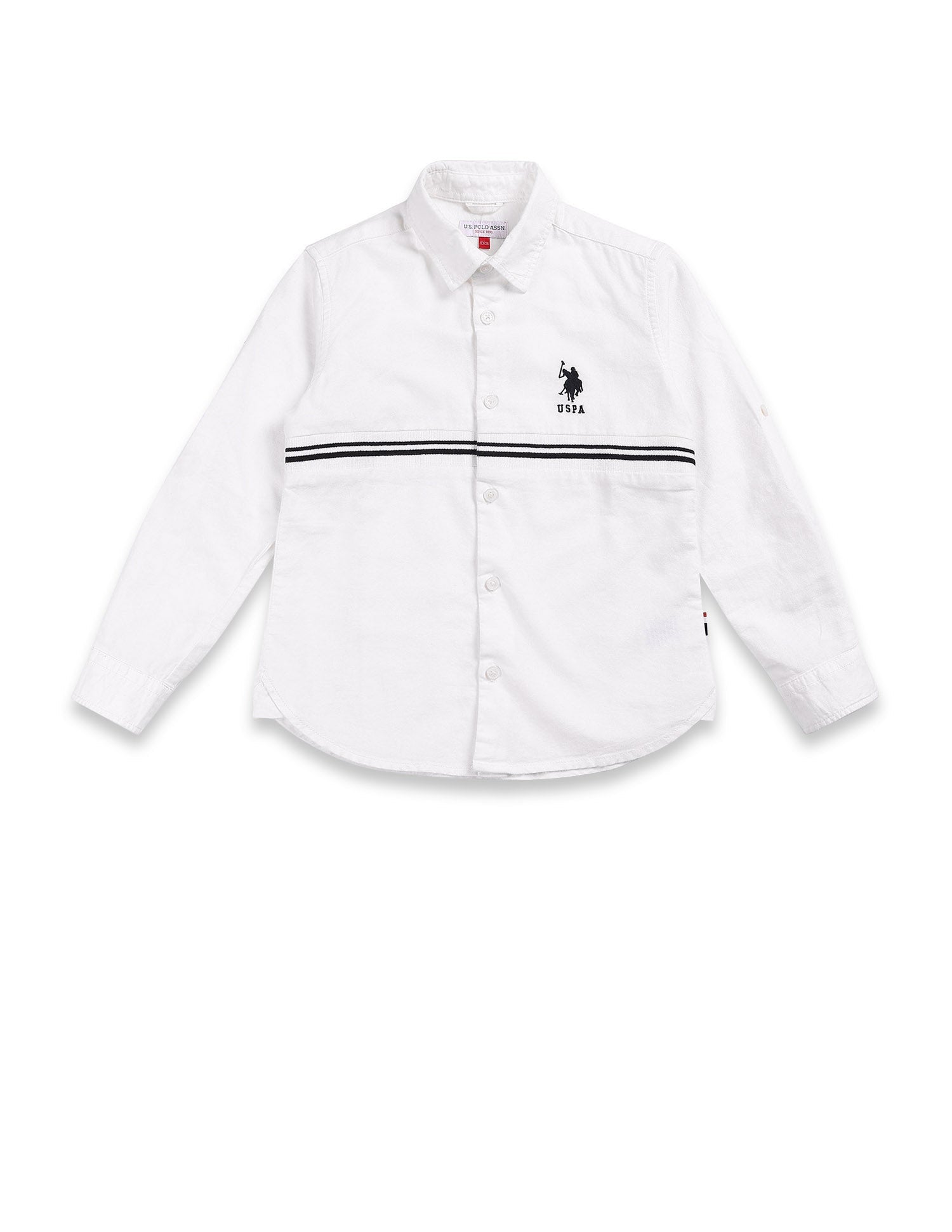 U.S.POLO KIDS BOYS SHIRT F/S UKSHT0946