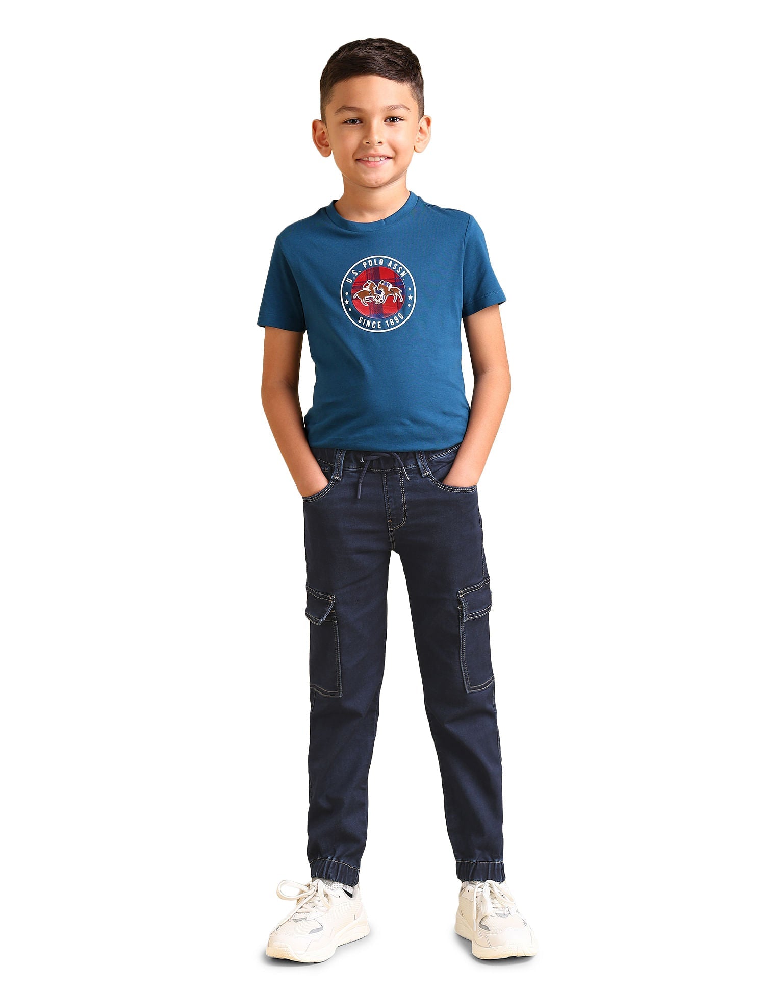 U.S.POLO KIDS BOYS JEANS UKJEN0538