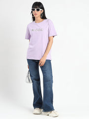 Madame Ladies Western Top H/S M5S11251 223 Lilac