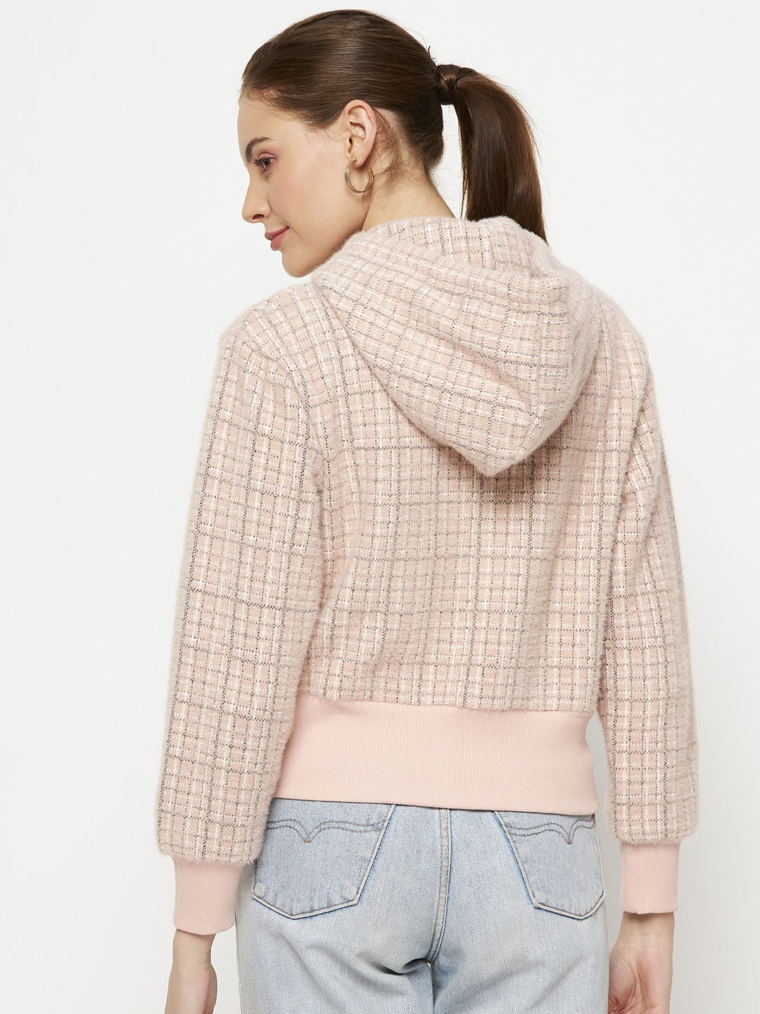 Madame Ladies Western Sweat Shirt M3W22371 030 Peach