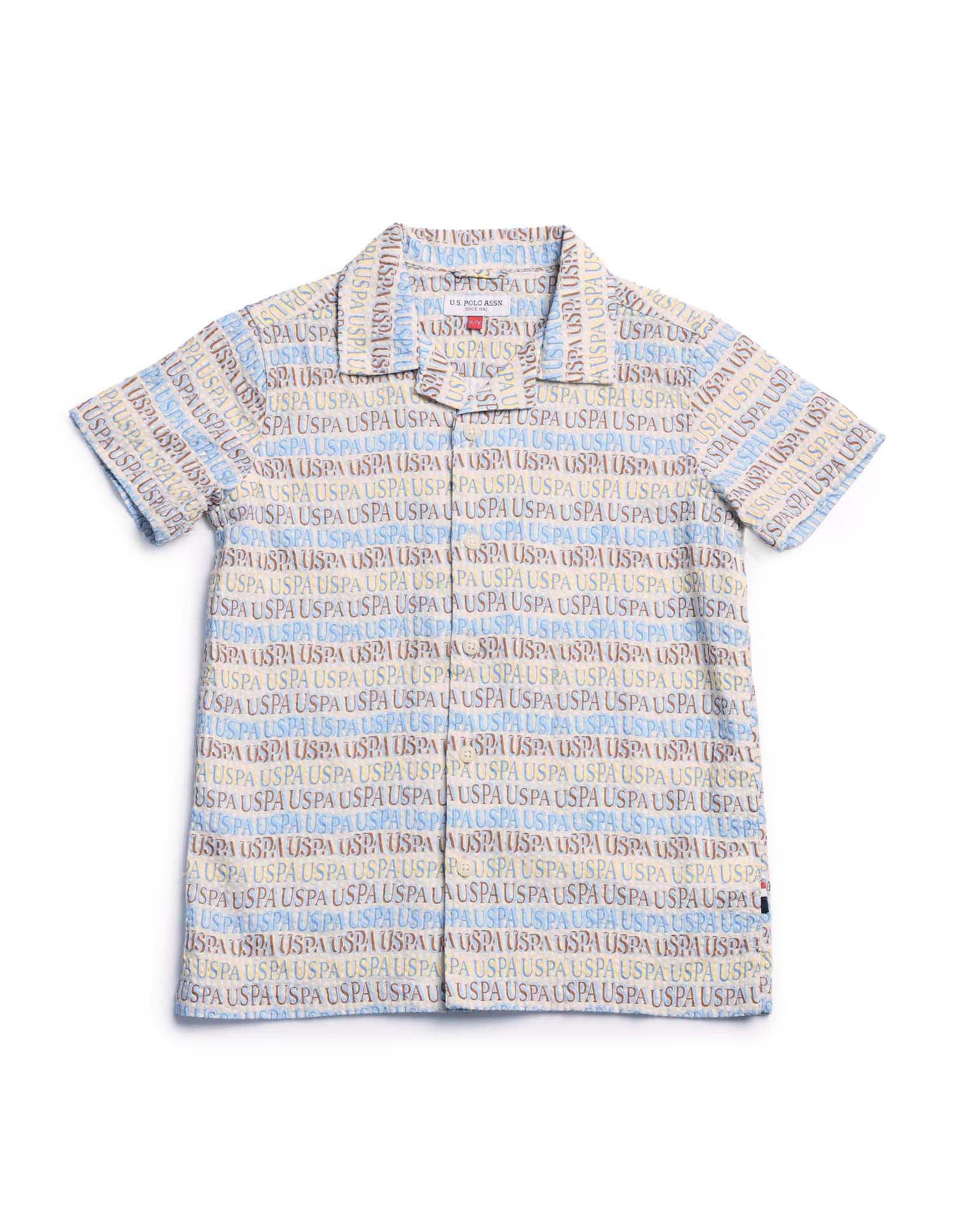 U.S.POLO KIDS BOYS SHIRT H/S UKSHT1343