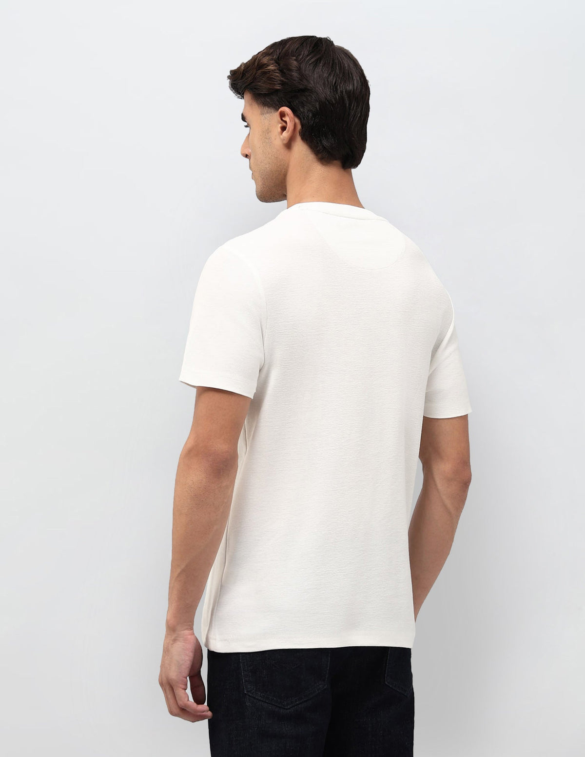 U.S.Polo Mens T-Shirt F/S Udtsh3809 Off White