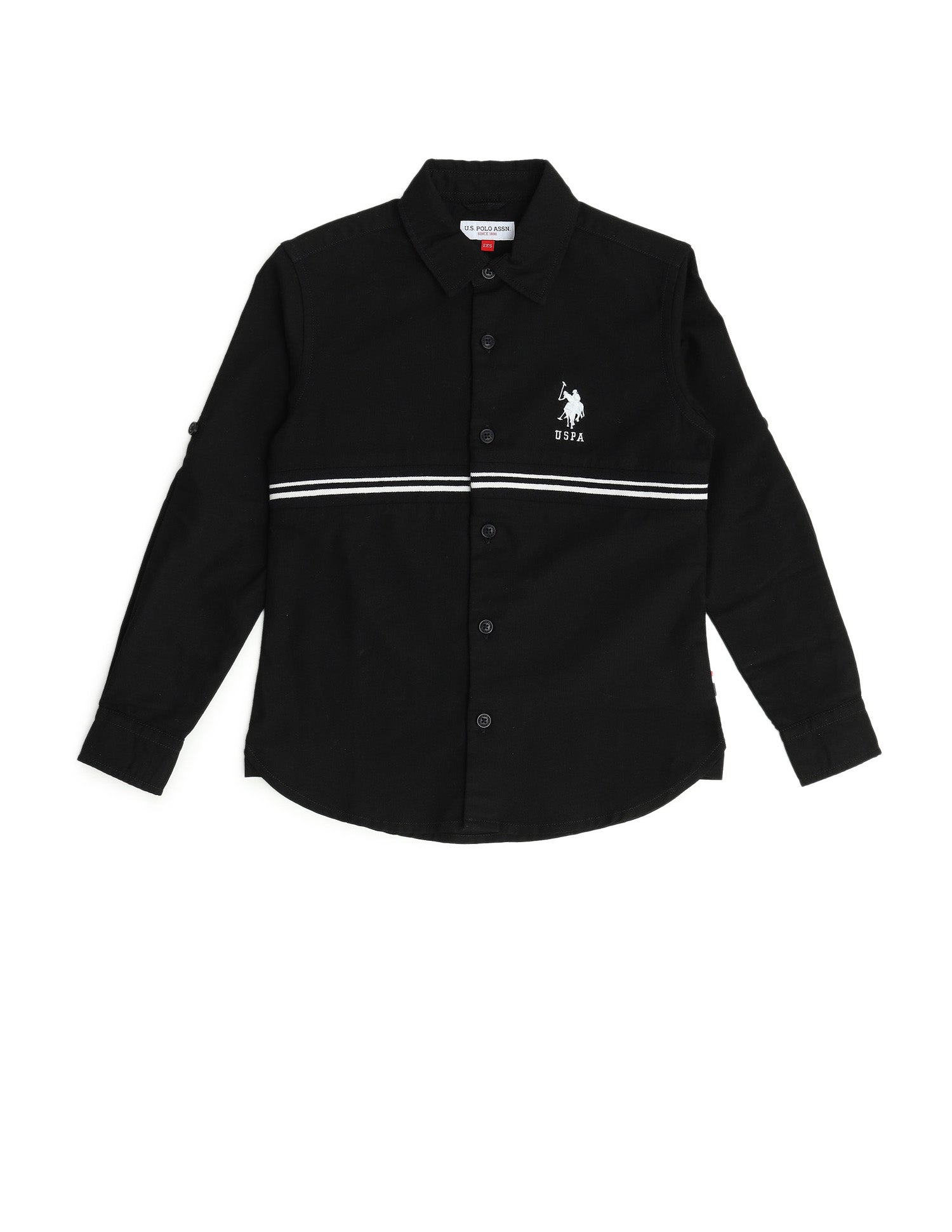 U.S.POLO KIDS BOYS SHIRT F/S UKSHT0945