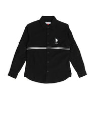 U.S.POLO KIDS BOYS SHIRT F/S UKSHT0945