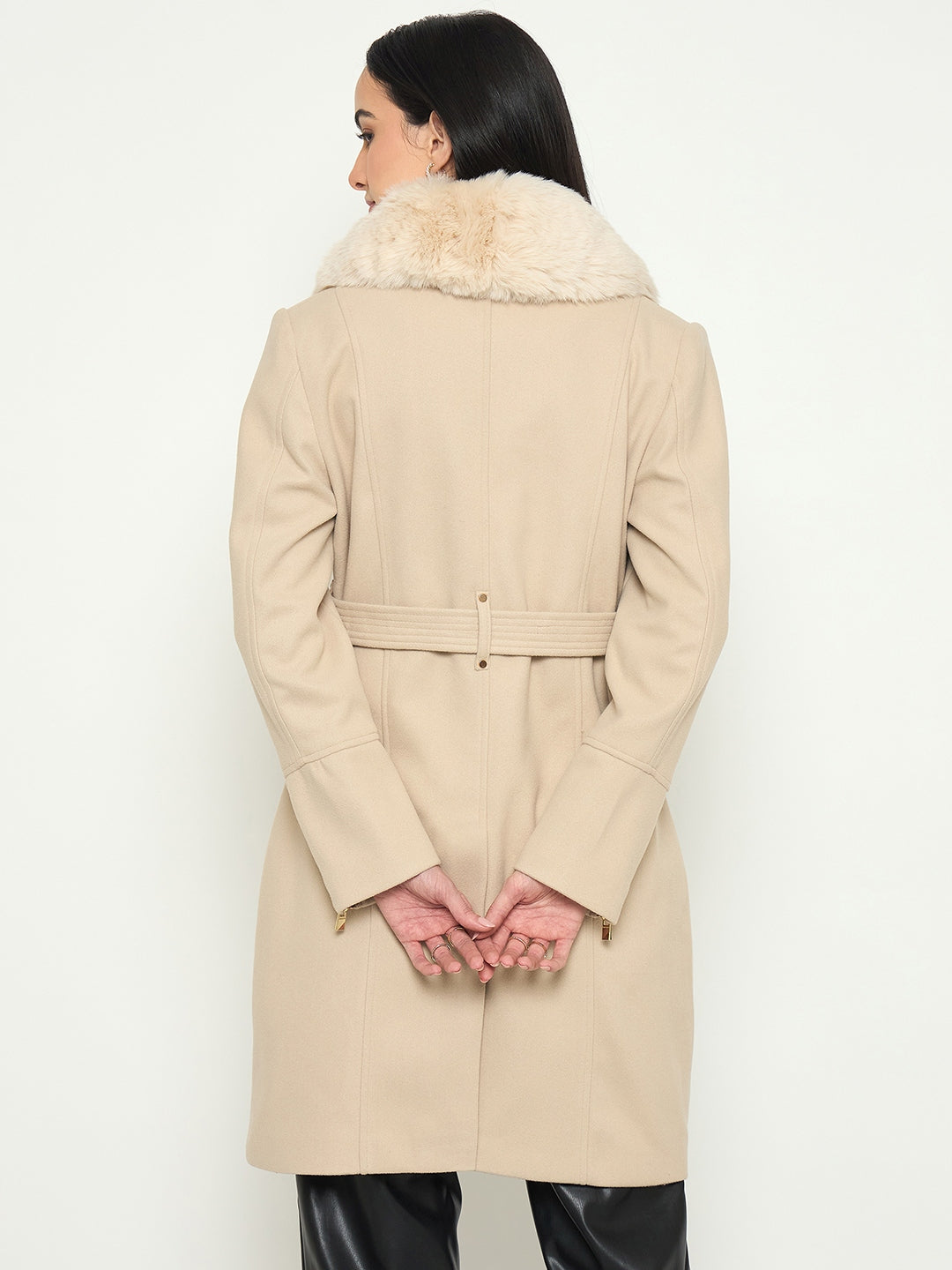 Madame Ladies Western Long Coat M5W20132 1 Off White