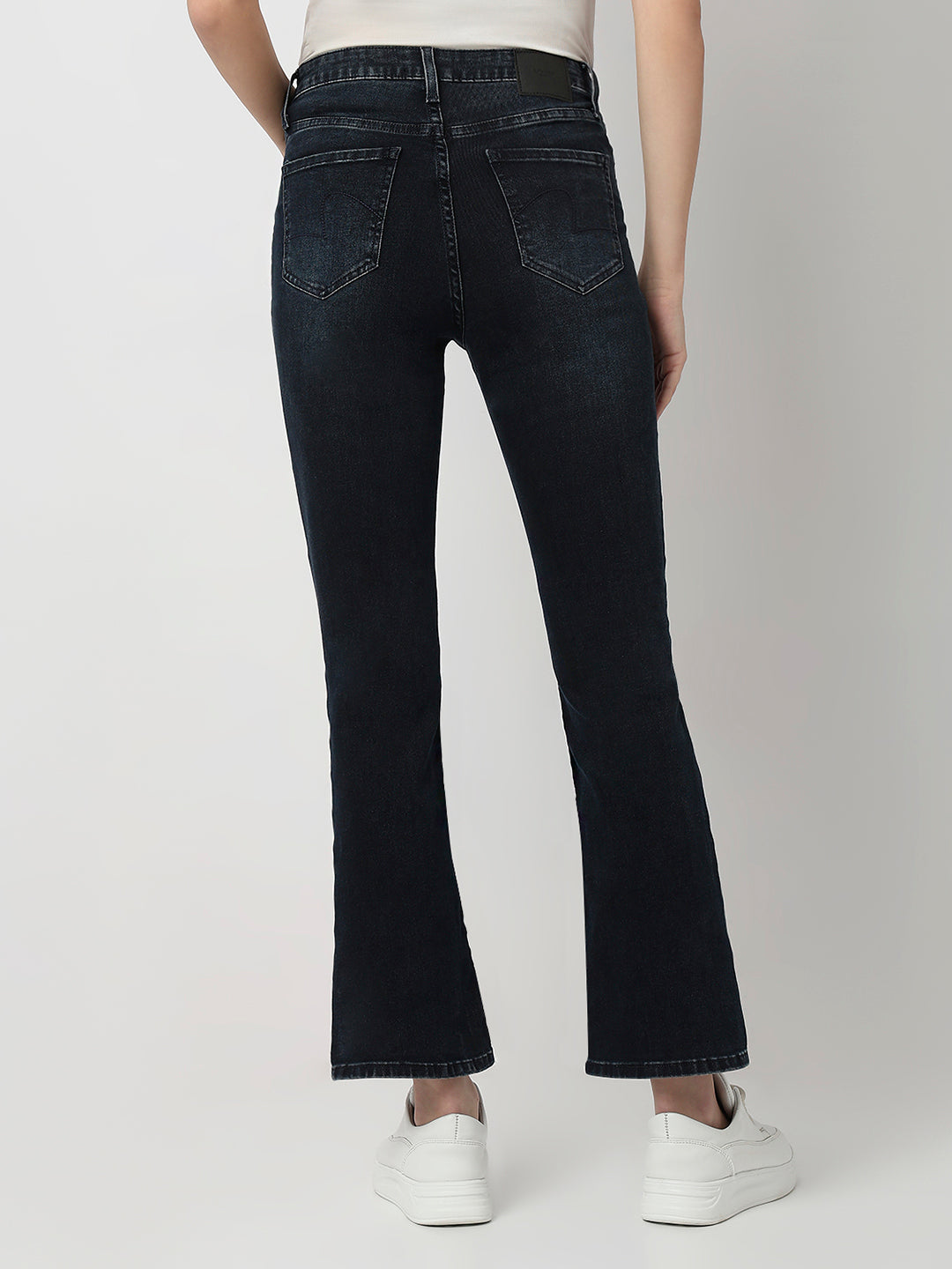 Spykar Ladies Western Jeans Wdeli1Be232 Dark Indigo