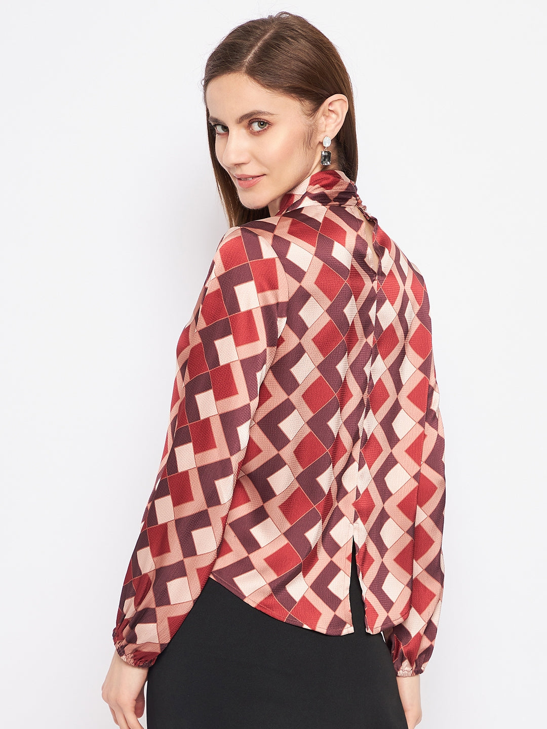 Madame Peach Cut-Out Top