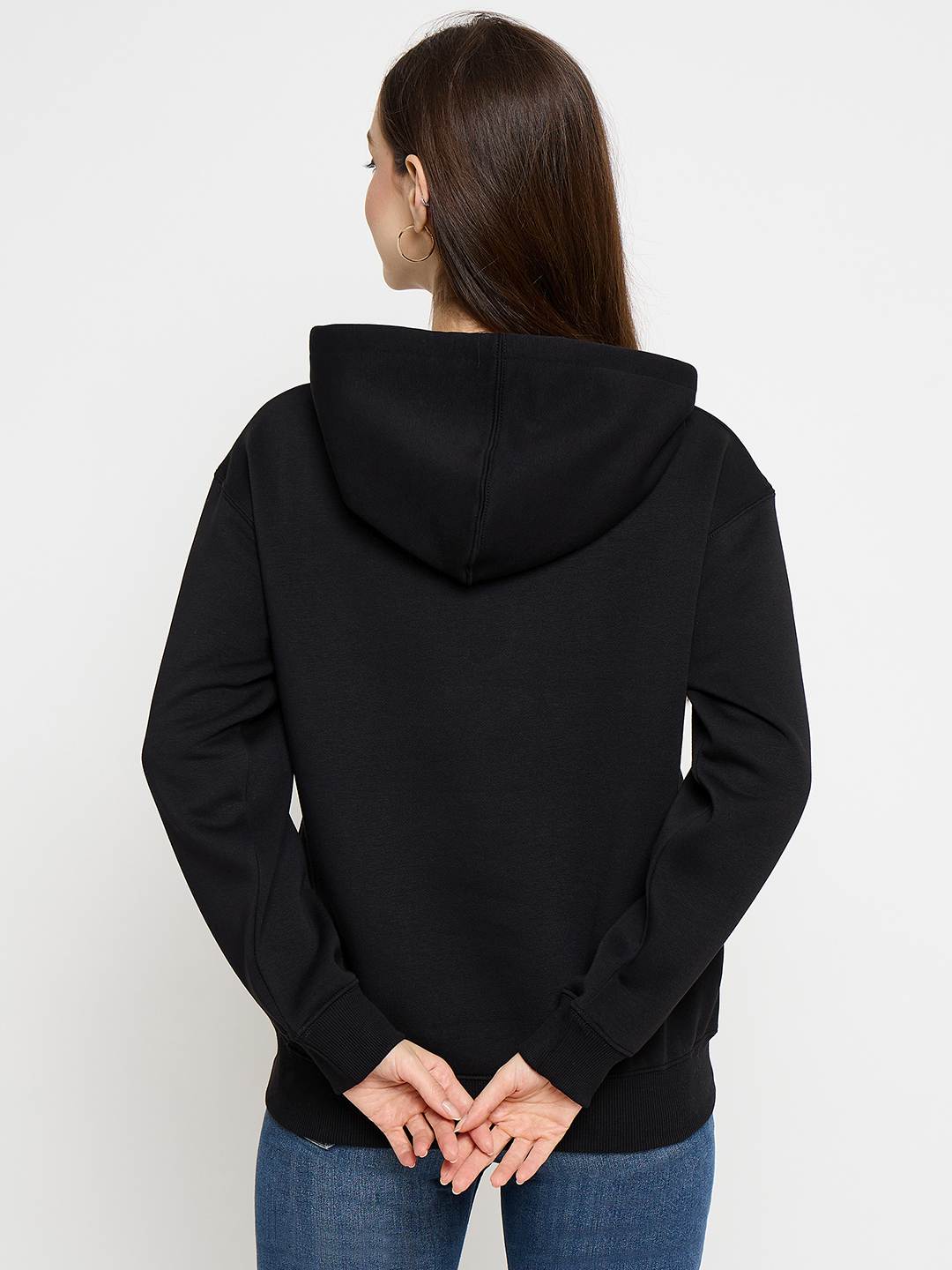 Madame Ladies Western Sweat Shirt M5W22432 002 Black