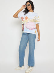 Madame Ladies Western Top H/S M5S11272 040 White