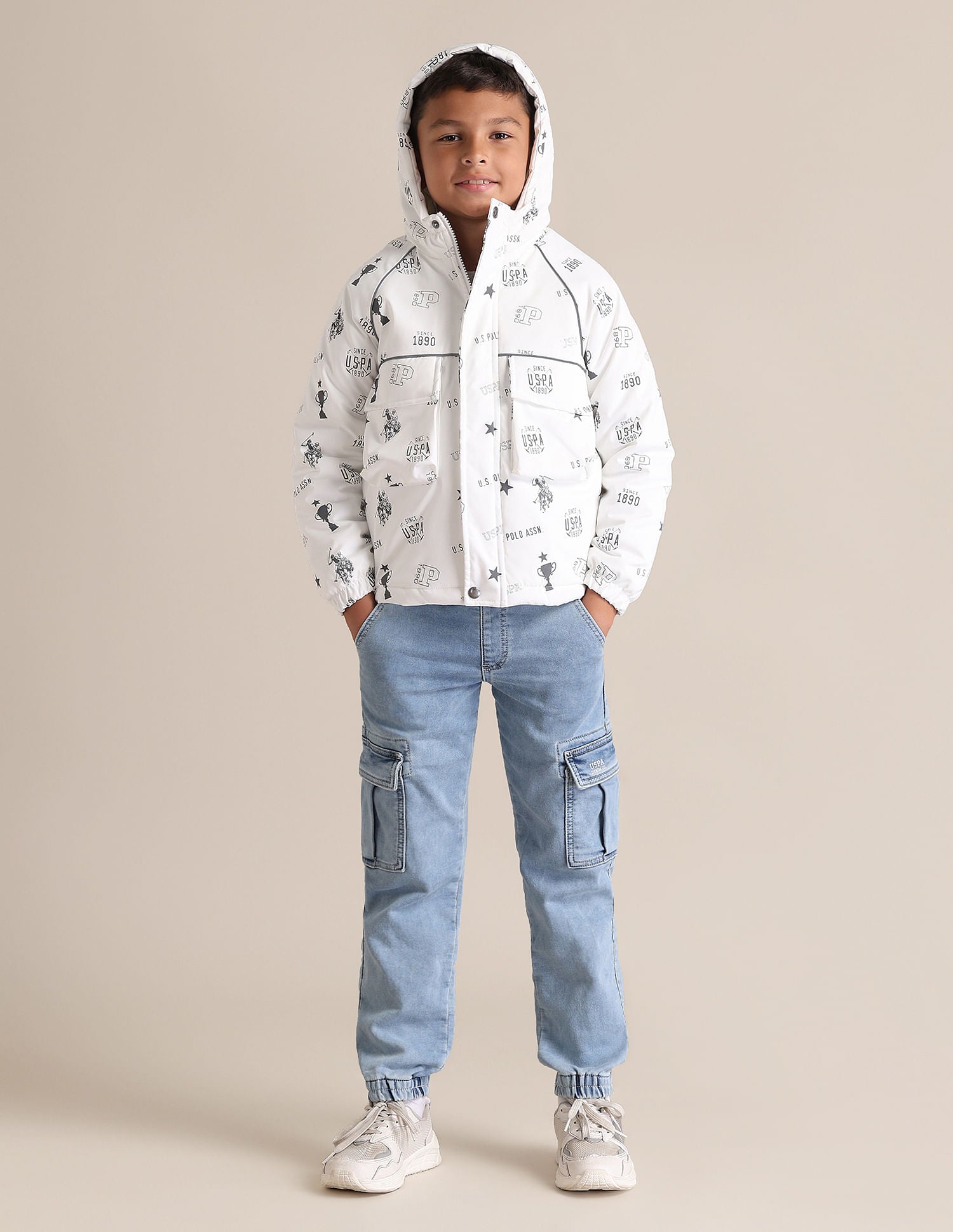 U.S.POLO KIDS BOYS JACKET UKJCK0262