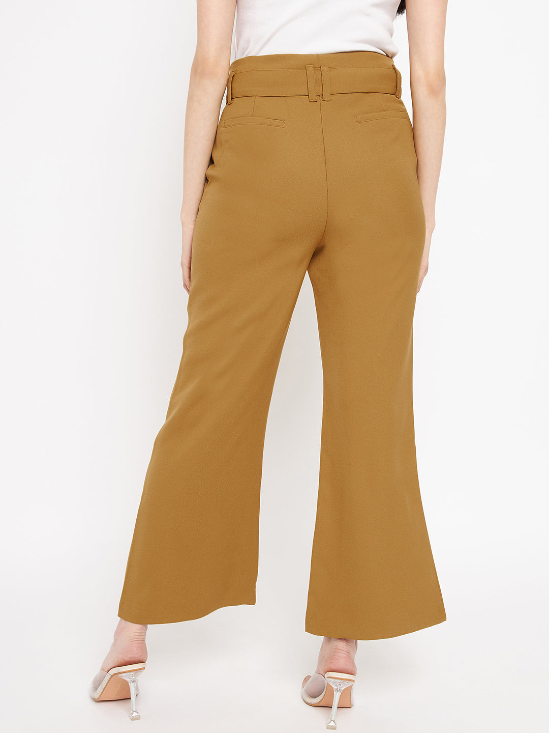 Madame Ladies Western Plazo M3S29722 048 Mustard