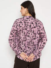 Madame Ladies Western Top H/S M4W18825 024 Mauve