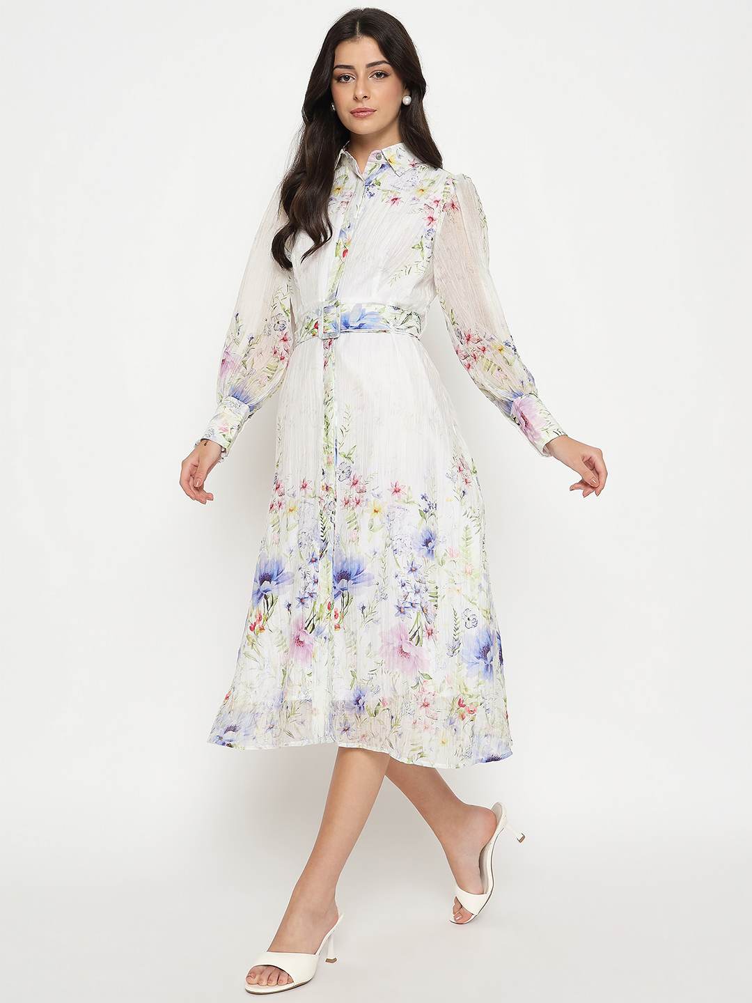 Madame Ladies Western Midi M5S13701 040 White