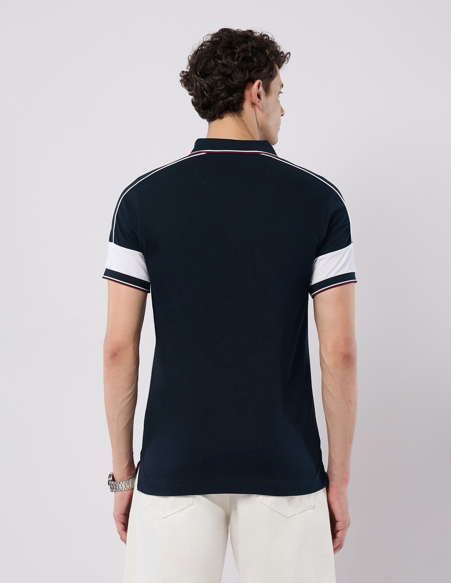 U.S.Polo Mens T-Shirt F/S Ustsh3128 Navy