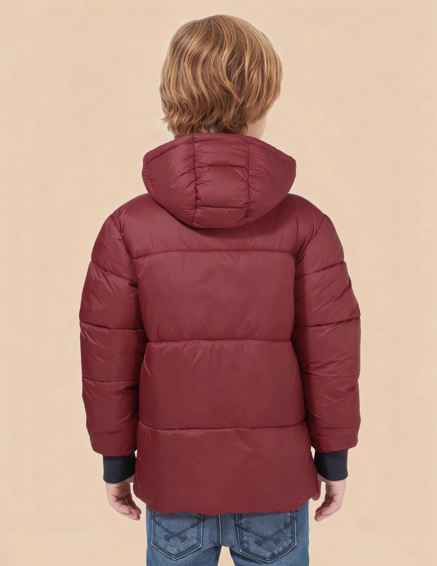 U.S.POLO KIDS BOYS JACKET UKJCK0320 RED