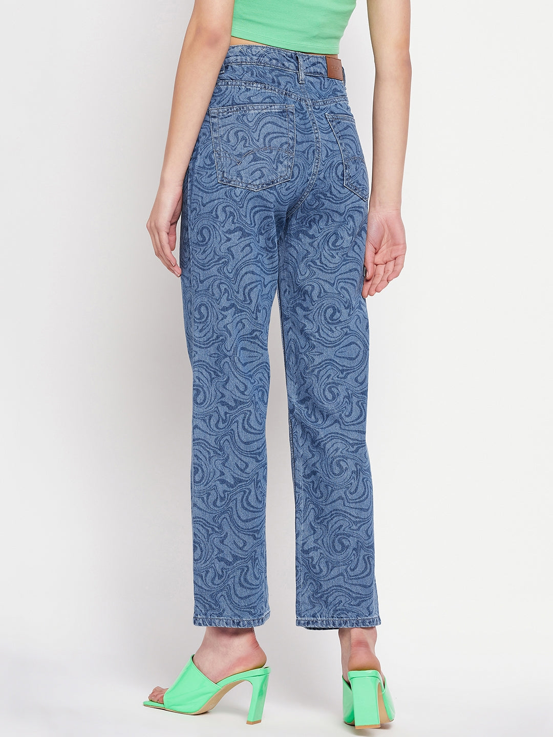 Madame Ladies Western Jeans M3S24261 003 Blue