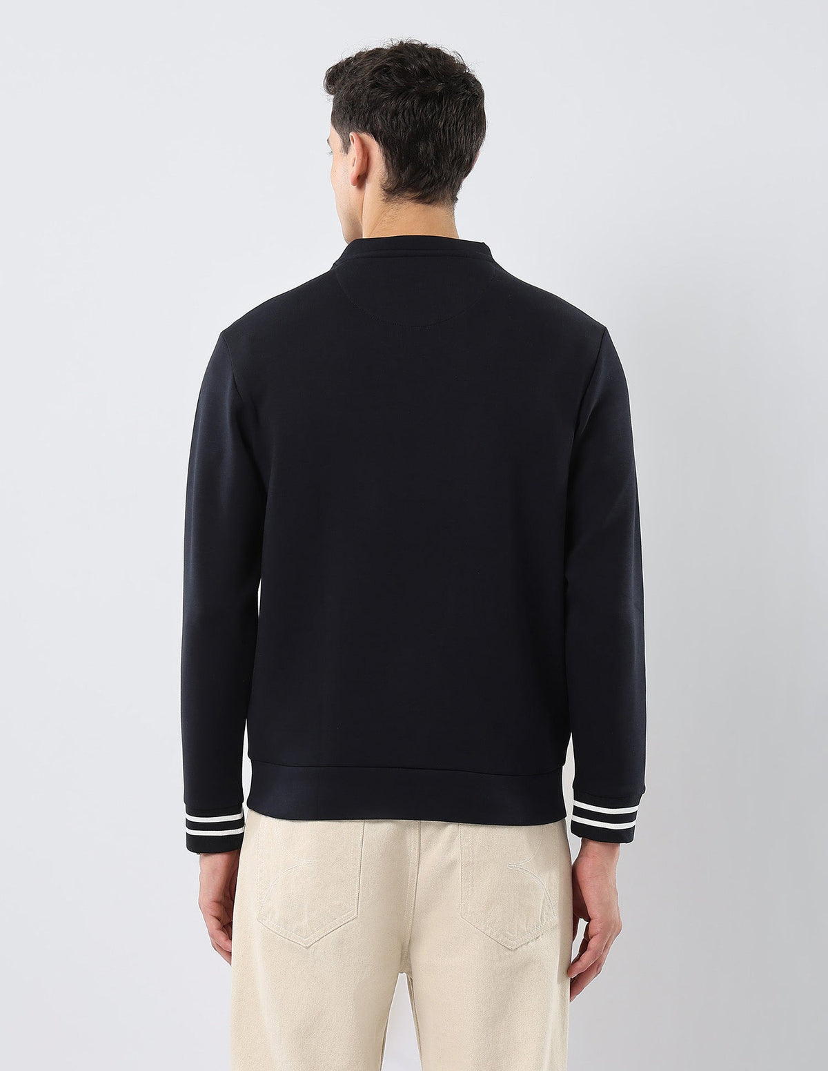 U.S.Polo Mens Sweat Shirt F/S Ussws4319 Navy