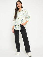 Madame Ladies Western Top H/S M5S18206 019 Lemon