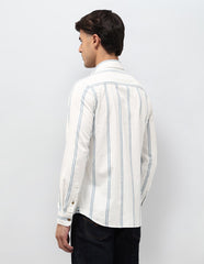 U.S.Polo Mens Casual Shirt F/S Udsht2011 White