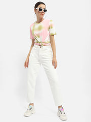 Madame Tie-Dye Pink Regular T-Shirt