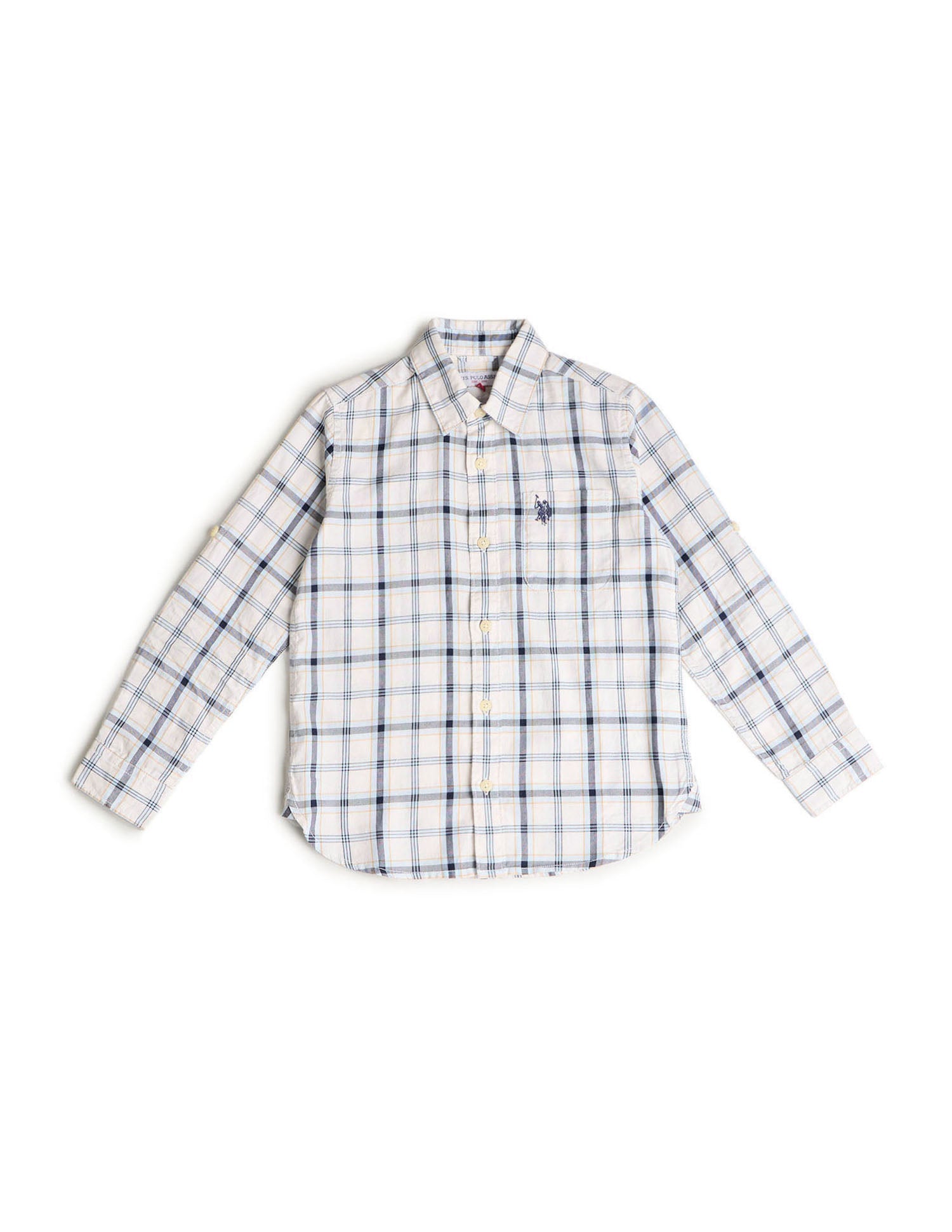 U.S.POLO KIDS BOYS SHIRT H/S UKSHT1477
