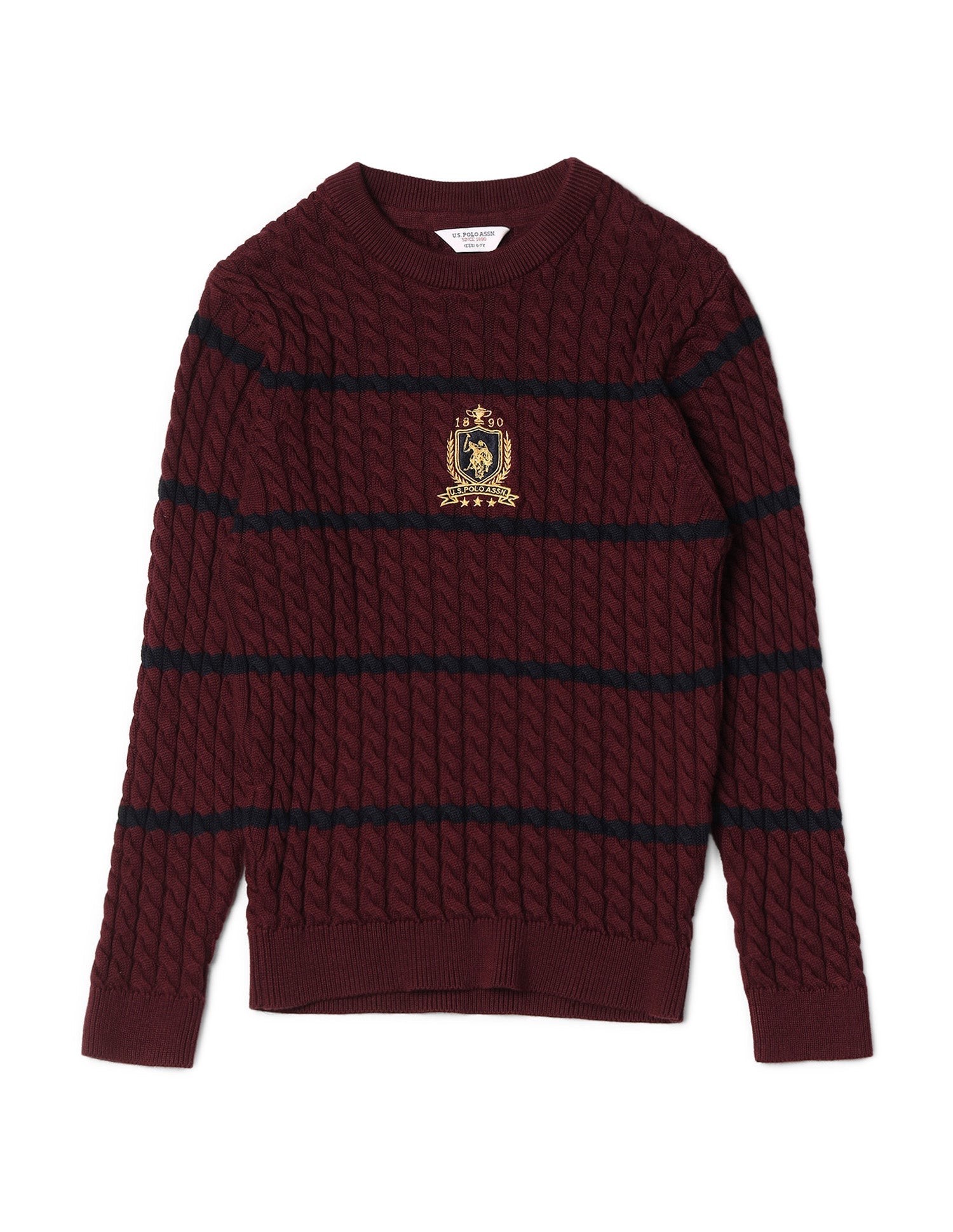 U.S.POLO KIDS BOYS PULLOVER UKSWE0107