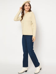 Madame Ladies Western Cardigan M4W70061 001 Beige