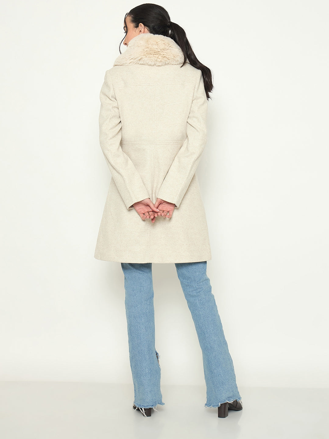 Madame Ladies Western Long Coat M5W20164 001 Beige