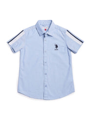 U.S.POLO KIDS BOYS SHIRT H/S UKSHT1381