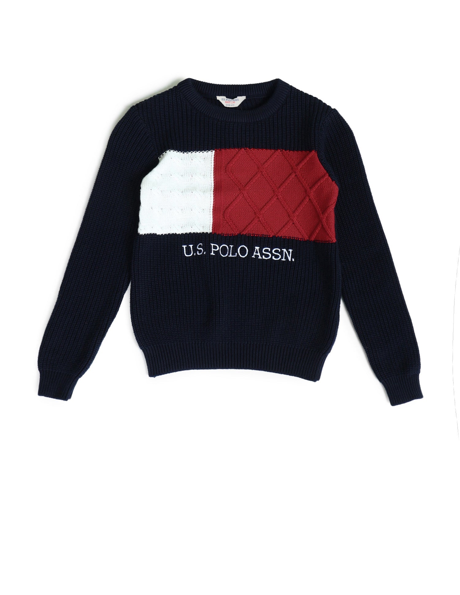 U.S.POLO KIDS BOYS PULLOVER UKSWE0096