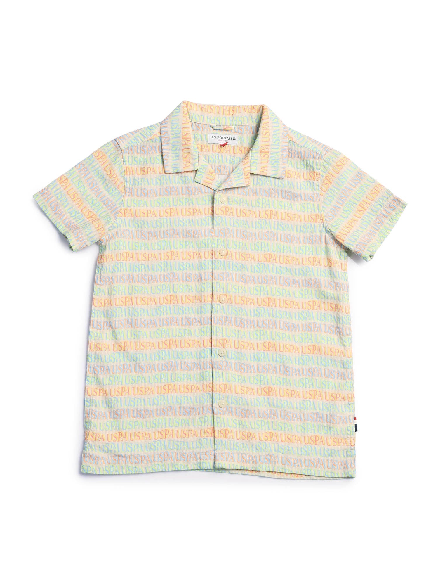 U.S.POLO KIDS BOYS SHIRT H/S UKSHT1342