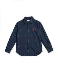 U.S.POLO KIDS BOYS SHIRT H/S UKSHT1364