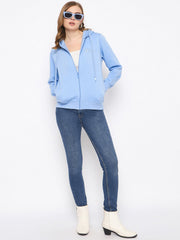 Madame Ladies Western Sweat Shirt M4W22334 290 Powder Blue