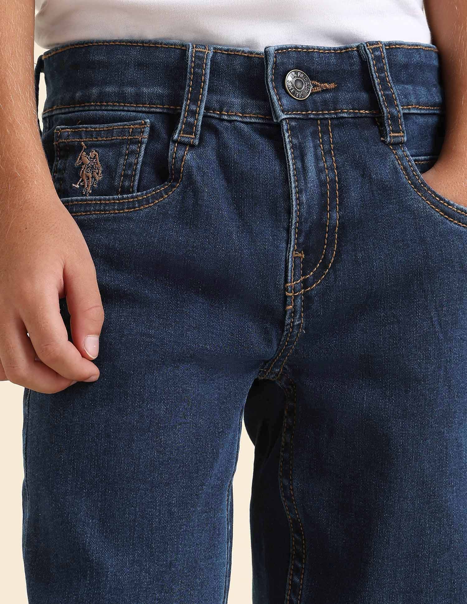U.S.POLO KIDS BOYS JEANS UKJEN586