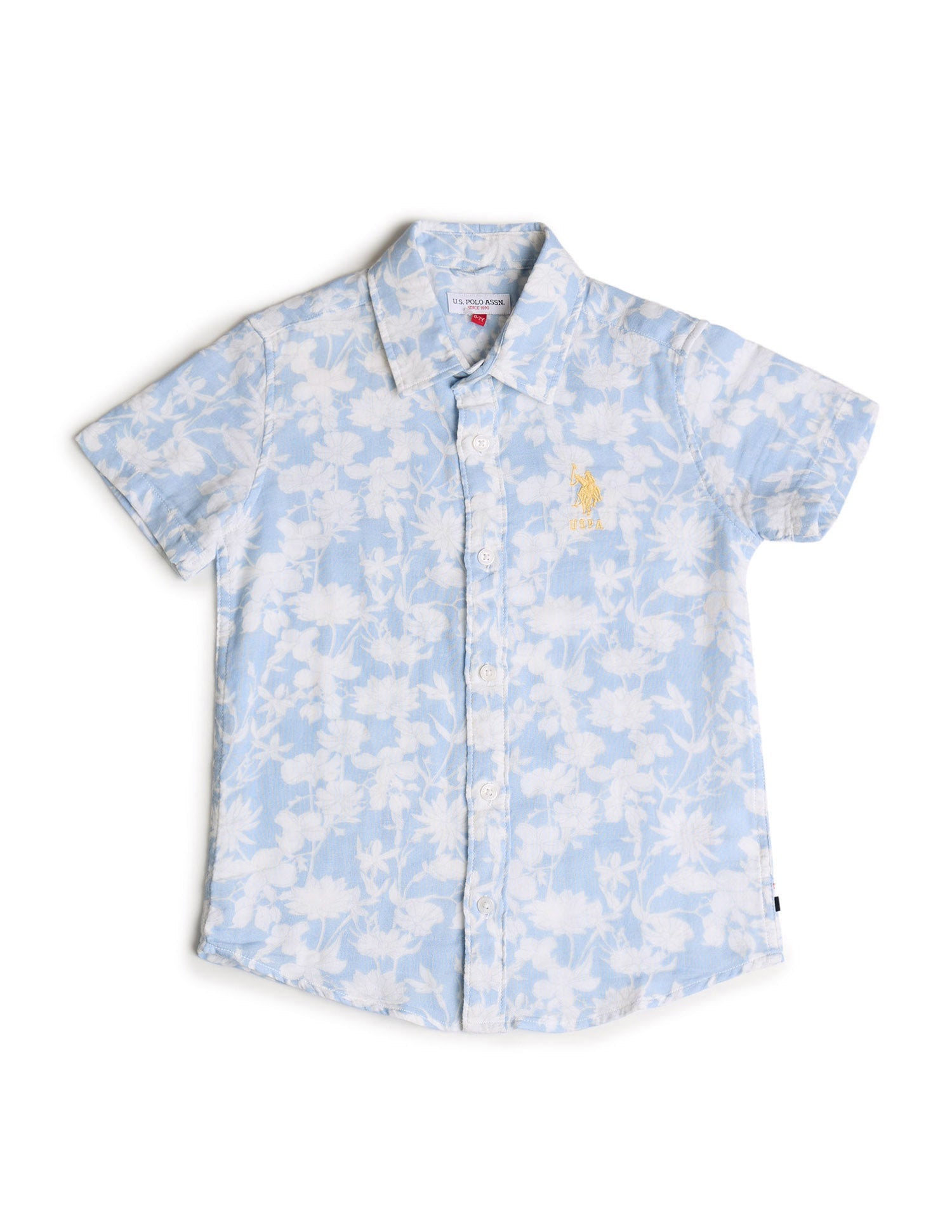 U.S.POLO KIDS BOYS SHIRT H/S UKSHT1332