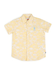 U.S.POLO KIDS BOYS SHIRT H/S UKSHT1334