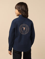 U.S.Polo Kids Boys Shirt F/S Uksht1713