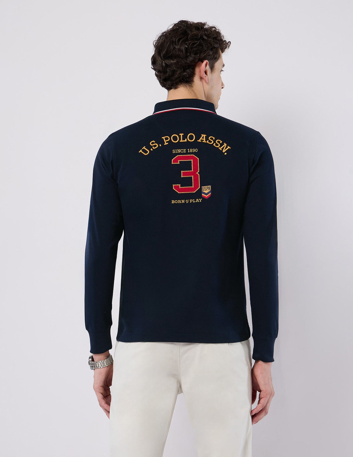 U.S.Polo Mens T-Shirt F/S Ustsh3210 Navy